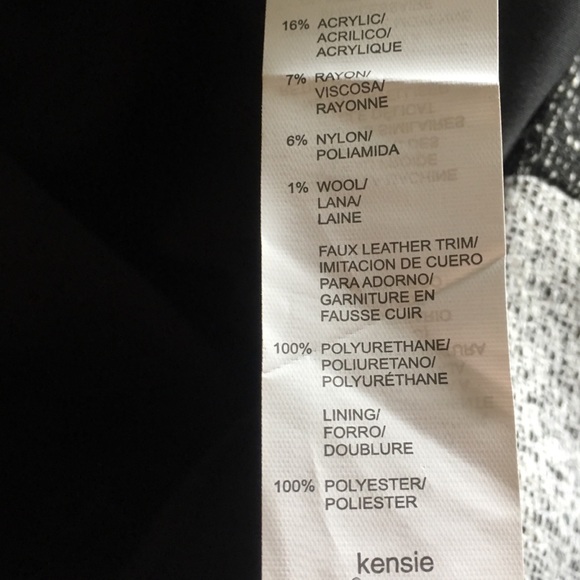 Faux leather dress by Kensie - Picture 8 of 9